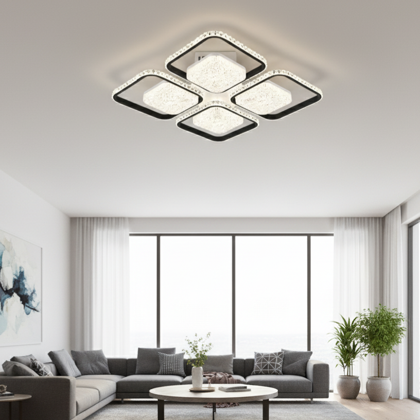 Осветително тяло HIBO White Еквивалент 1000W Дистанционно