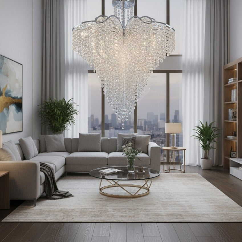 Осветително тяло FREDA Silver Cristal