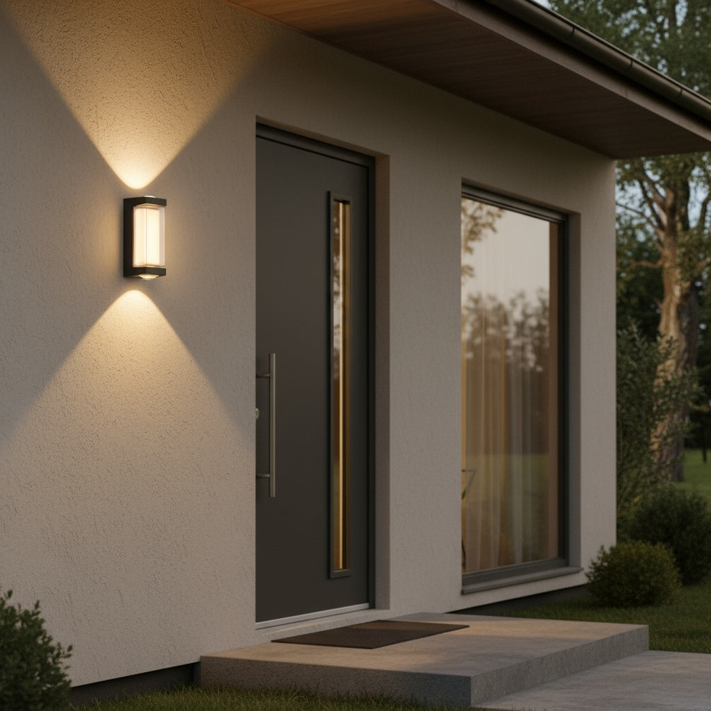 LED аплик за външен монтаж Black MONA IP65