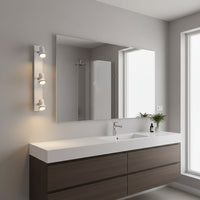 Аплик/осветително тяло с 3 спота TAMARA 1 IP44 White & Silver Eglo