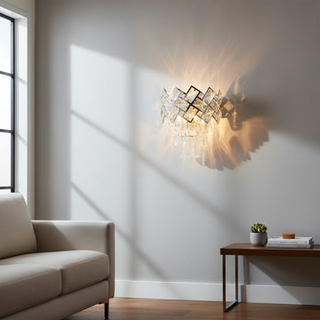 Аплик за стена Malli Silver Cristal
