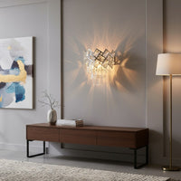 Аплик за стена Malli Silver Cristal