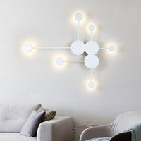 LED аплик Modern Style-6 бял еквивалент 200W