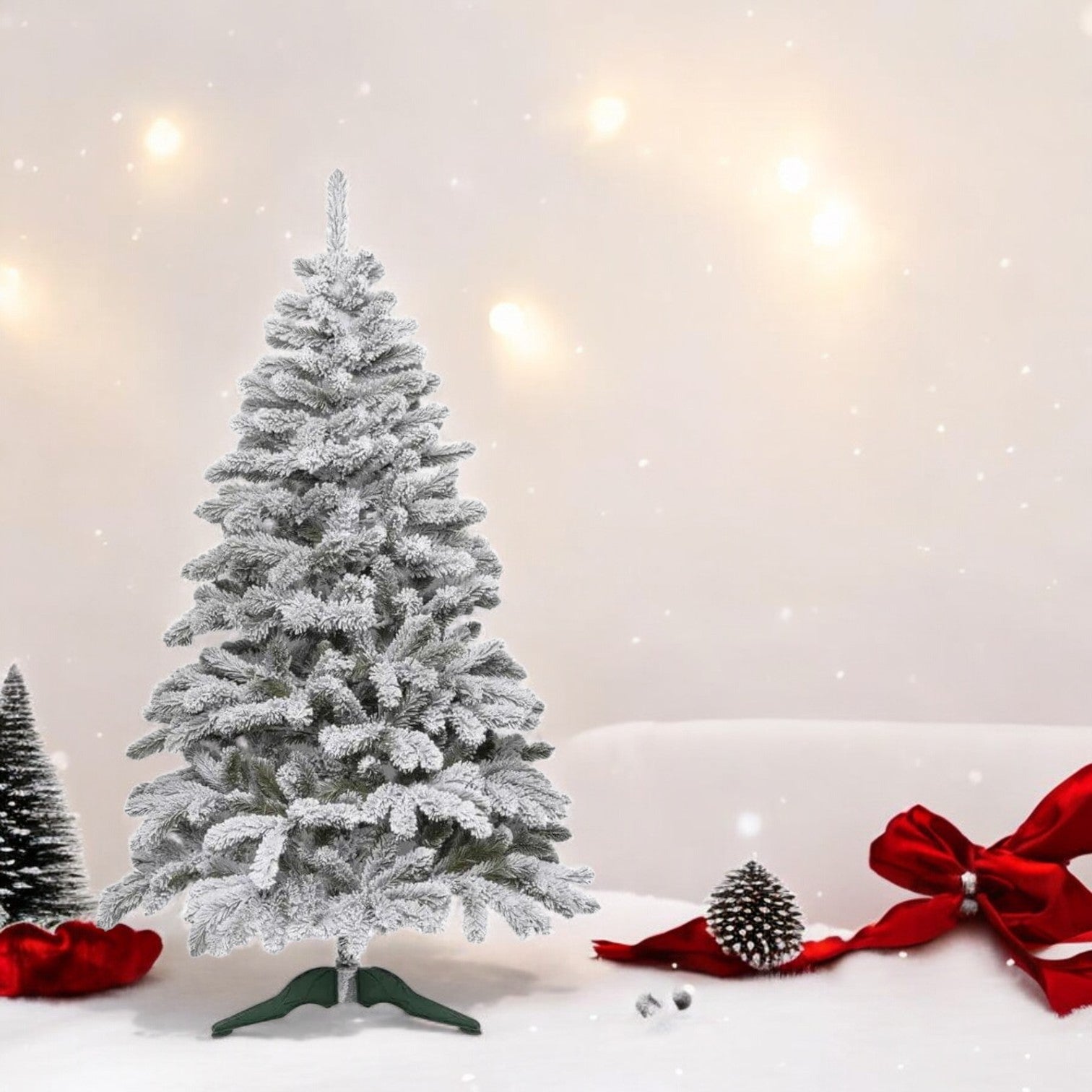 Изкуствена коледна елха 220cm 691 клона Nins Himalaya Snow