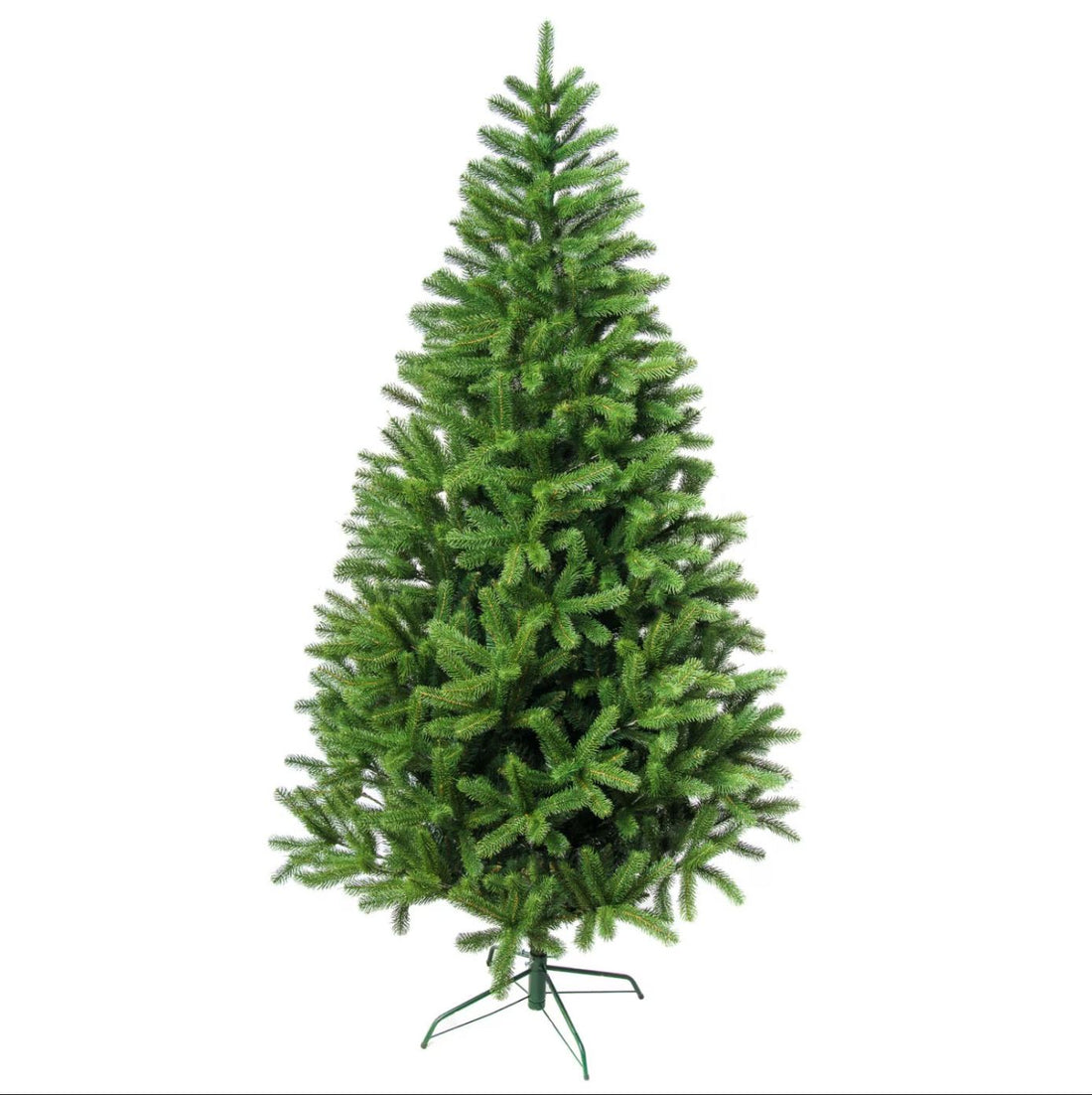 Изкуствена коледна елха 220cm 526 3D клона Зелена Premium
