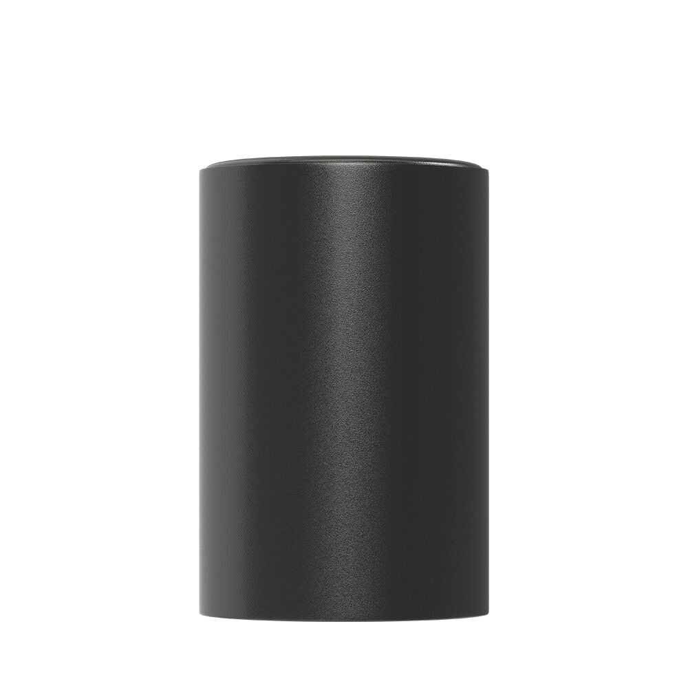 Кръгъл повърхностен спот черен & златен, фасунга GU10 Ø80x117mm