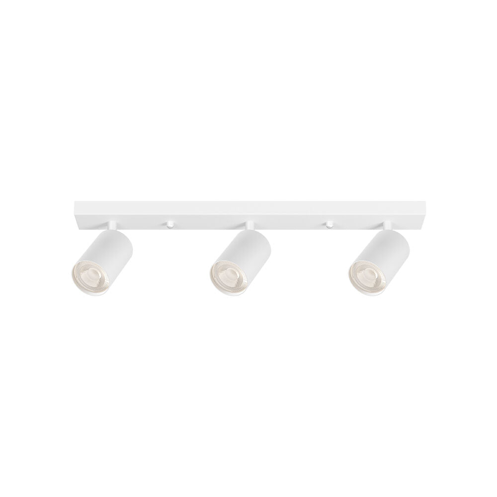 Lustra Alba Liniara cu 3 Spoturi Reglabile 3xGU10 Lighting Fixtures