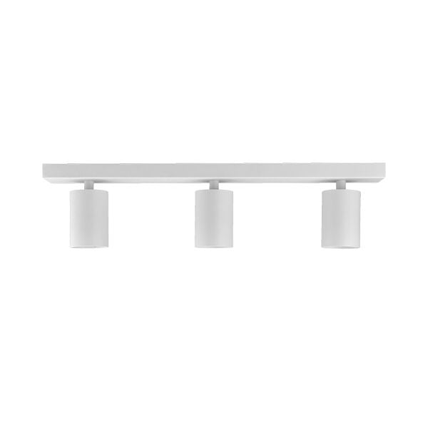 Lustra Alba Liniara cu 3 Spoturi Reglabile 3xGU10 Lighting Fixtures