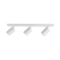 Lustra Alba Liniara cu 3 Spoturi Reglabile 3xGU10 Lighting Fixtures