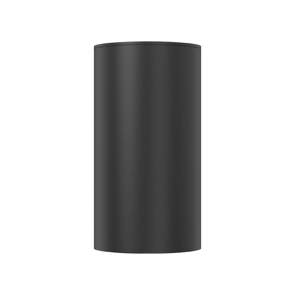 Кръгъл повърхностен спот черен фасунга GU10 Ø55x102mm