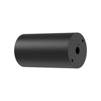 Кръгъл повърхностен спот черен фасунга GU10 Ø55x102mm