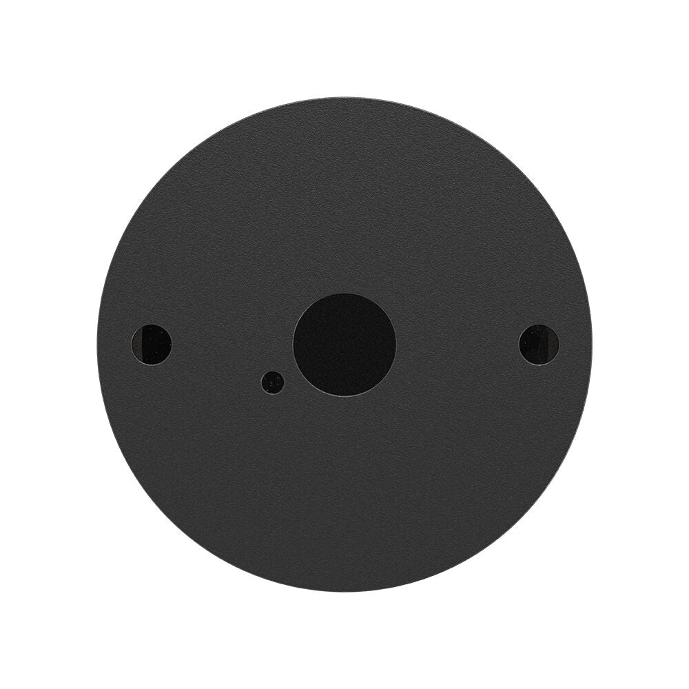 Кръгъл повърхностен спот черен фасунга GU10 Ø55x102mm