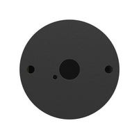 Кръгъл повърхностен спот черен фасунга GU10 Ø55x102mm