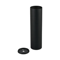 Кръгъл повърхностен спот черен фасунга GU10 Ø55x200mm