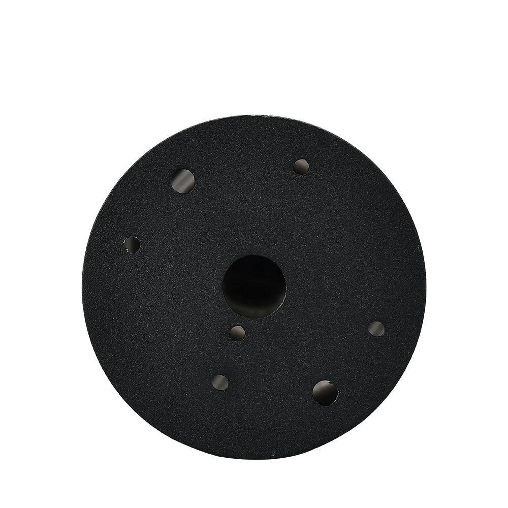 Кръгъл повърхностен спот черен фасунга GU10 Ø55x200mm