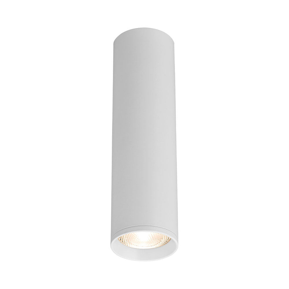 Монтиран спот, кръгъл, бял, фасунга GU10 Ø55x200mm