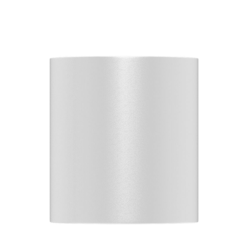 Монтиран кръгъл спот с регулируем сноп, бял, фасунга GU10 Ø80x100mm