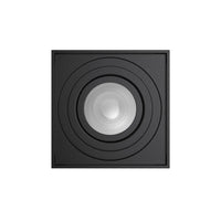 Spot Aplicat Patrat Fascicul Reglabil Negru Dulie GU10 L80xH100mm led ceiling light