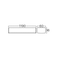 LED линейно осветително тяло Proline 120 см 36W 4320lm CCT IP40