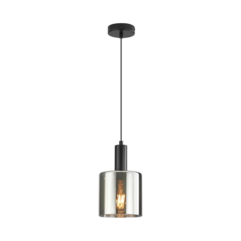 Пендел Абажур Опушен Savio Black