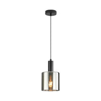 Пендел Абажур Опушен Savio Black