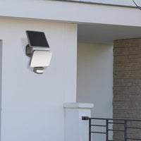 Външен LED аплик със соларен панел и сензор