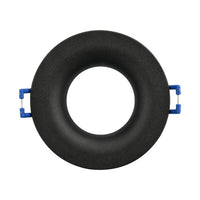 Вграден кръгъл спот черен фасунга MR16 Ø83x35mm