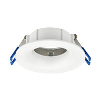 Вграден кръгъл бял спот с фасунга MR16 Ø83x35mm