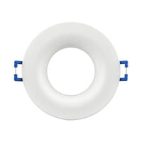 Вграден кръгъл бял спот с фасунга MR16 Ø83x35mm