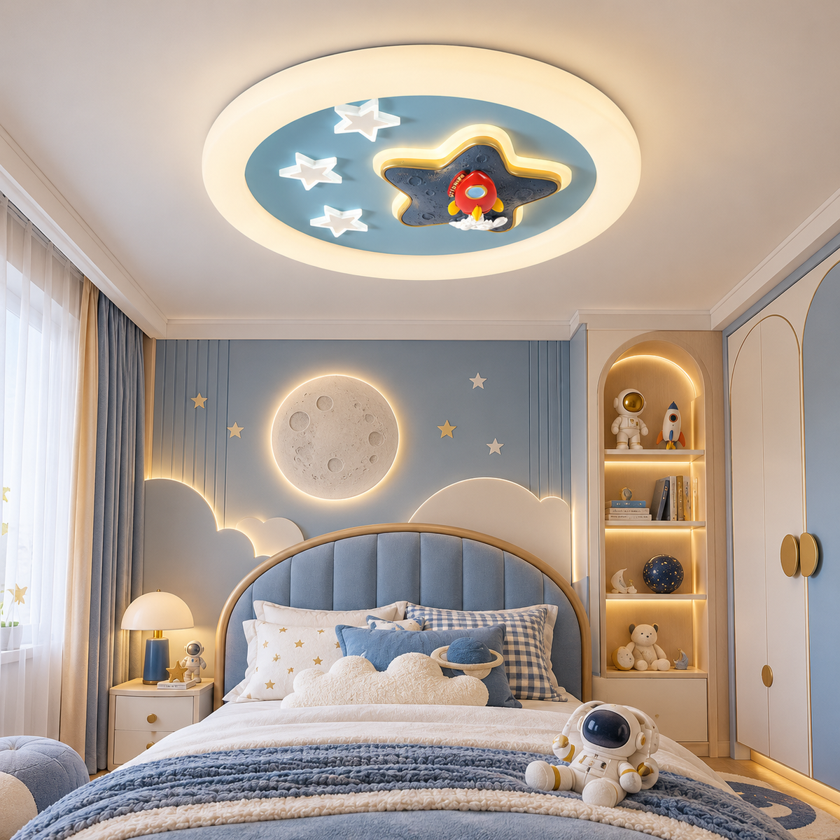 LED осветително тяло 65W Blue Stars еквивалент 300W