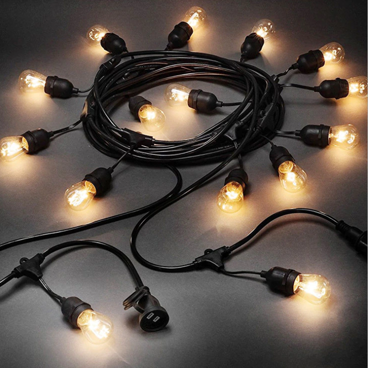 Светлинна гирлянда 10m / 20 интегрирани LED крушки, свързваема