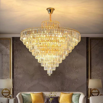 Полилей Cristal Gold Imperator 80x112CM 28xE14