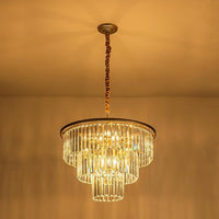 Полилей с кристали Contemporary Beauty Gold 40CM