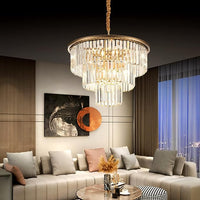 Полилей с кристали Contemporary Beauty Gold 40CM
