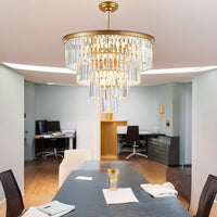 Полилей с кристали Contemporary Beauty Gold 60cm