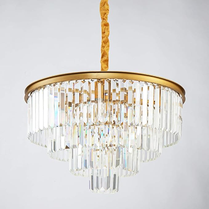 Полилей с кристали Contemporary Beauty Gold 60cm