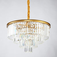 Полилей с кристали Contemporary Beauty Gold 60cm