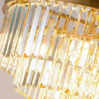 Полилей с кристали Contemporary Beauty Gold 60cm