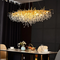 Полилей кристал LUXURY Golden Tears 160x50cm