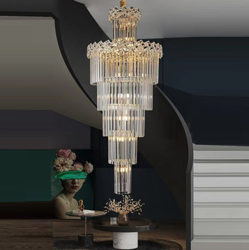 Candelabru Cristal Luxury Malli 180Cm Chandeliers Crystal