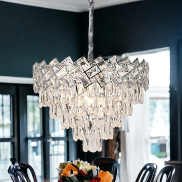 Полилей от кристал Malli Silver 50cm