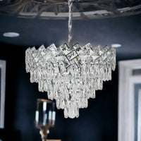 Полилей от кристал Malli Silver 50cm