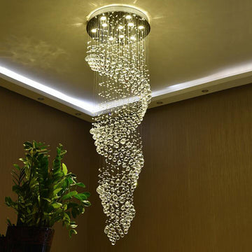 Полилей кристал LUXURY VORTEX 240cm