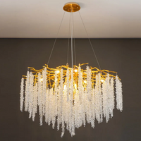 Полилей кристал LUXURY Golden Willow 80CM