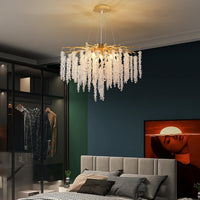 Полилей от кристал LUXURY Golden Willow 60CM