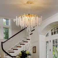 Полилей кристал LUXURY Golden Willow 80CM