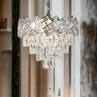 Полилей от кристал Malli Silver 30-40cm