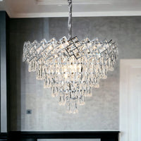 Полилей от кристал Malli Silver 60cm