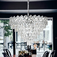 Полилей от кристал Malli Silver 60cm