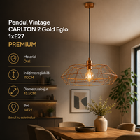 Пендел винтидж E27 CARLTON 2 Eglo 49488